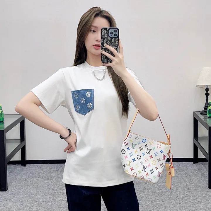 ルイヴィトン デニムポケット Tシャツ