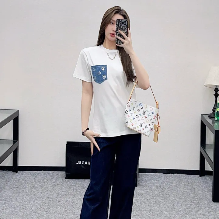 ルイヴィトン ホワイト Tシャツ