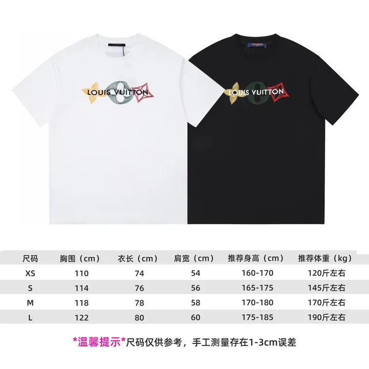 LV 花柄 クルーネックtシャツ