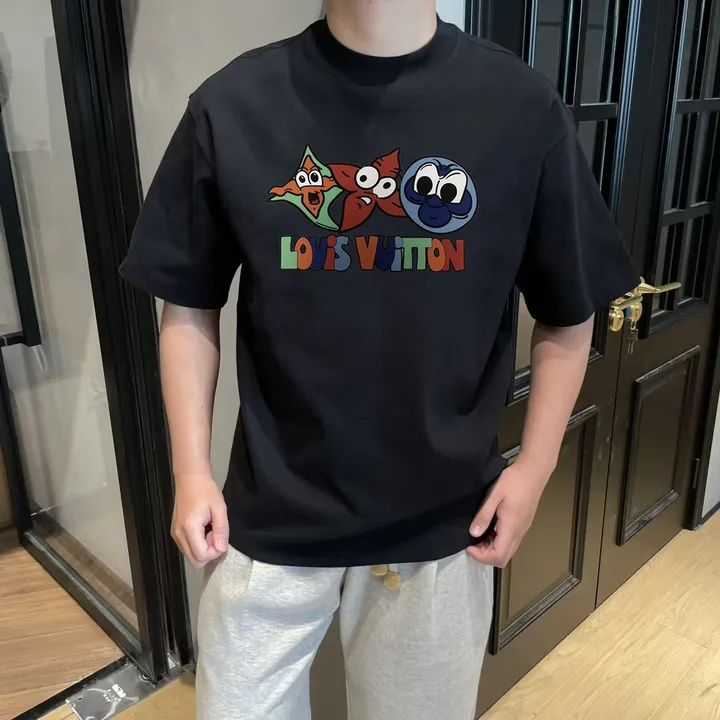 ルイヴィトン プリント Tシャツ