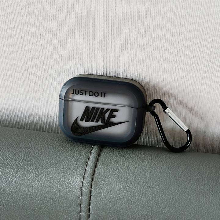 ナイキairpods4ケース カラビナ付き
