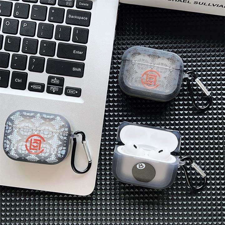 高透明 airpods4ケース ステューシー