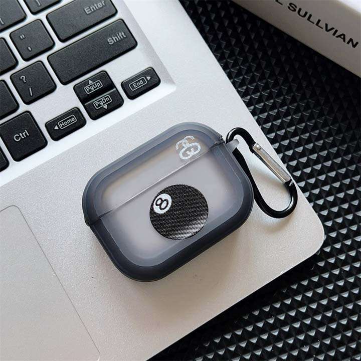 高透明 airpods4ケース ステューシー