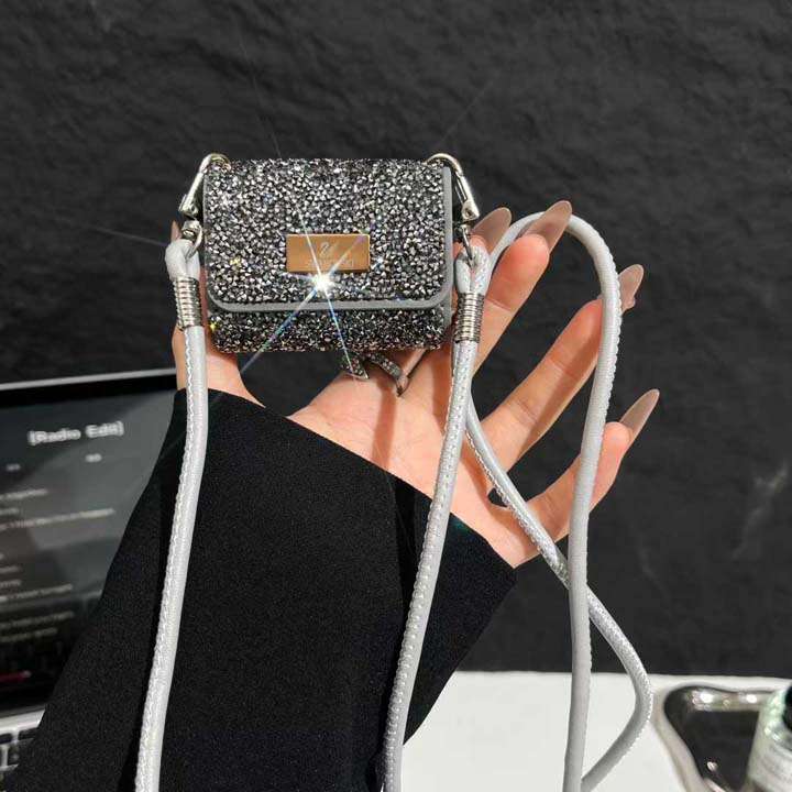 スワロフスキー airpods4ケース 女子 おしゃれ