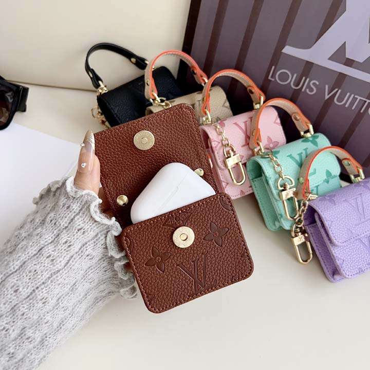 LV エアーポッズ 4 カバー ロゴ型押し