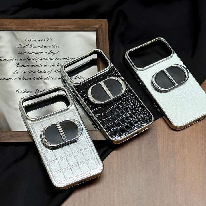 dior風 iphone17 proケース スタンド機能