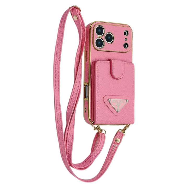 プラダ iphone17proケース メッキデザイン