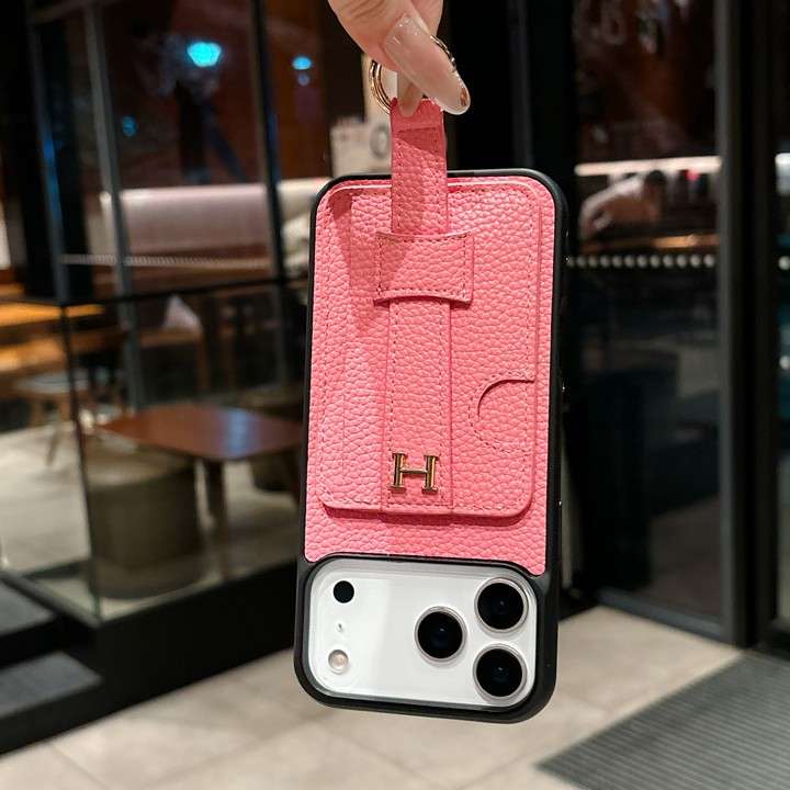 hermes iphone17promaxケース 落下防止ベルト