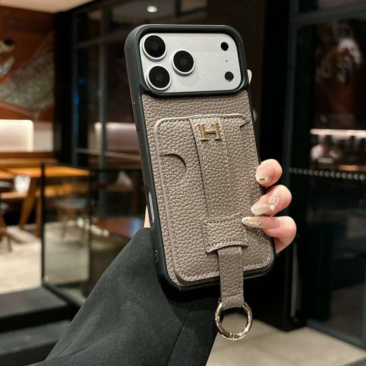 hermes iphone17promaxケース 落下防止ベルト