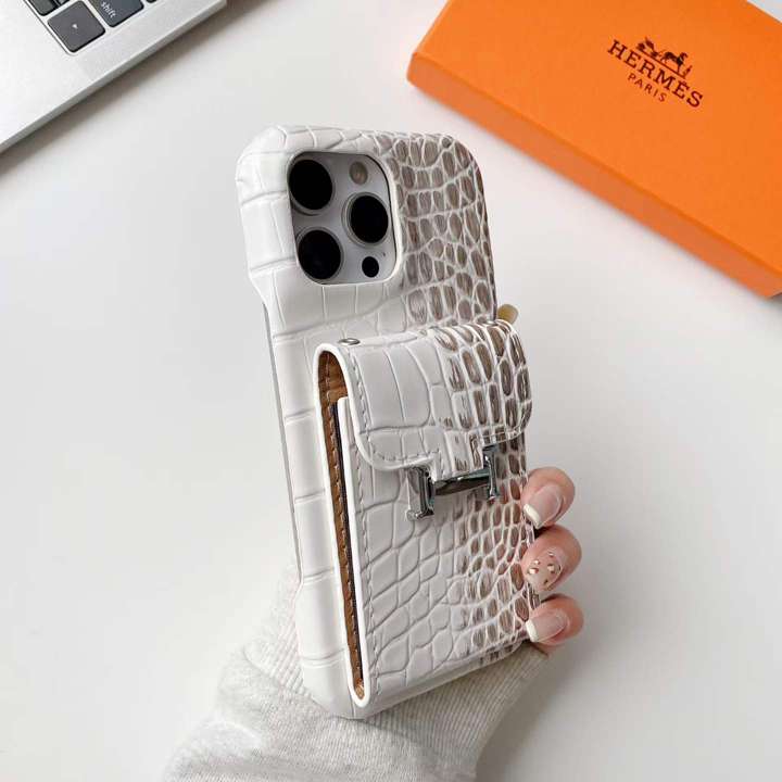 hermes iphone17ケース クロコダイル