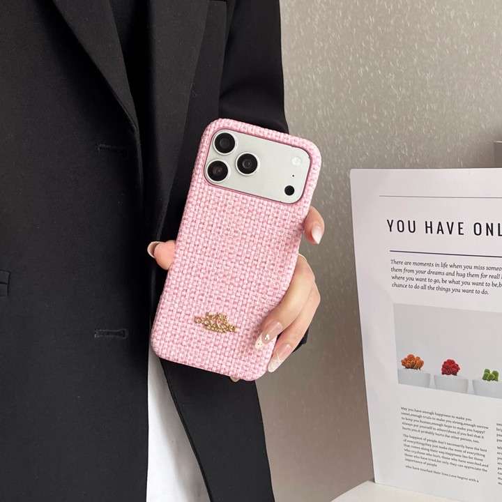 Coach iphone17スマホケース 編み目 模様
