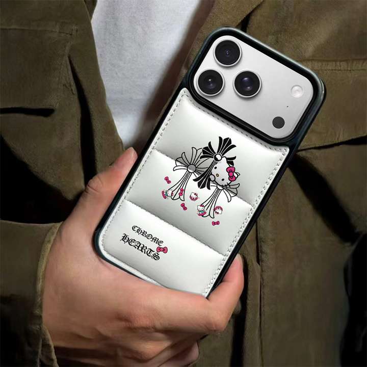 クロームハーツ iphone17airケース ダウン