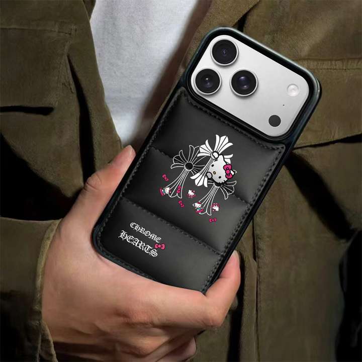 chrome hearts galaxy s26ケース ダウン ジャケット風
