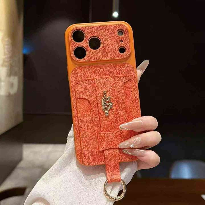 coach iphone17promaxケース レザー スタンド