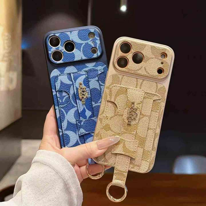 コーチ iphone17ケース バンド 付き