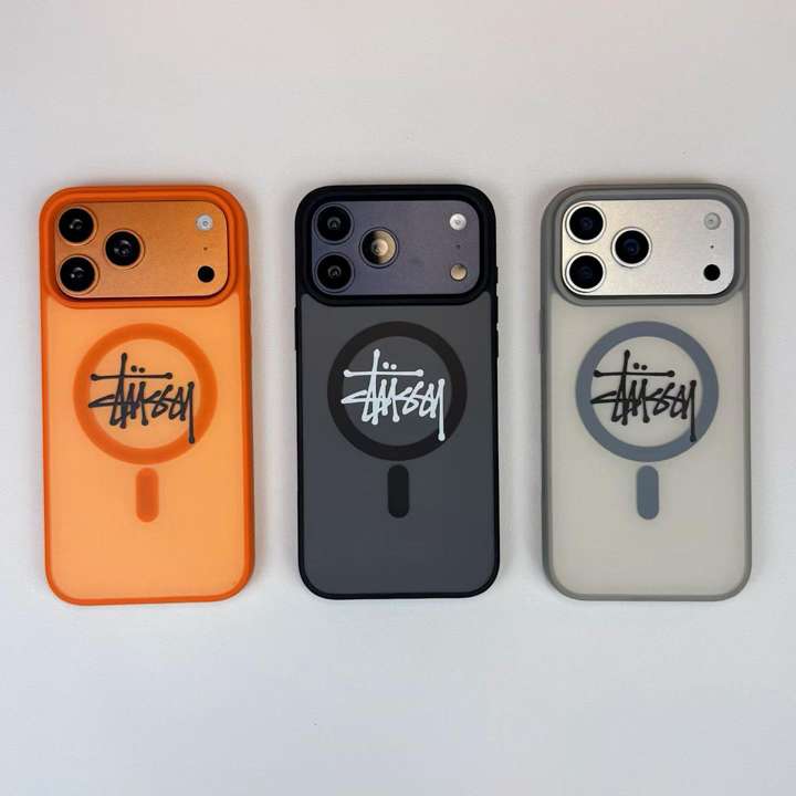 stussy iphone17proケース MagSafe対応