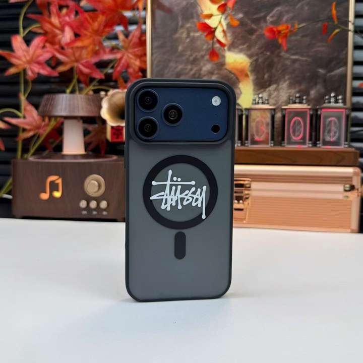 stussy iphone17promaxケース MagSafe