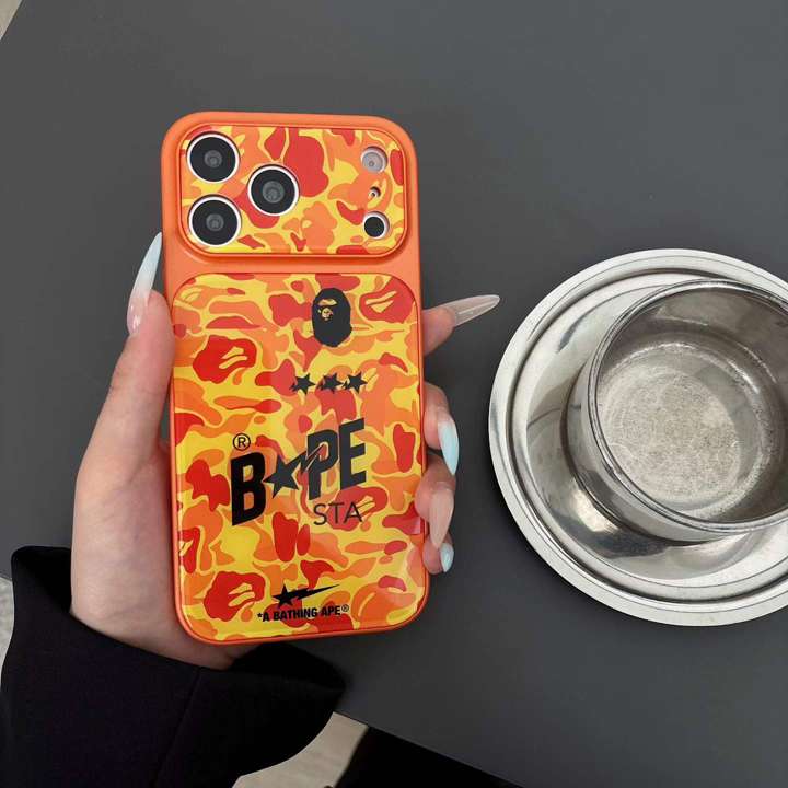 BAPE iphone17ケース おしゃれ 欧米風