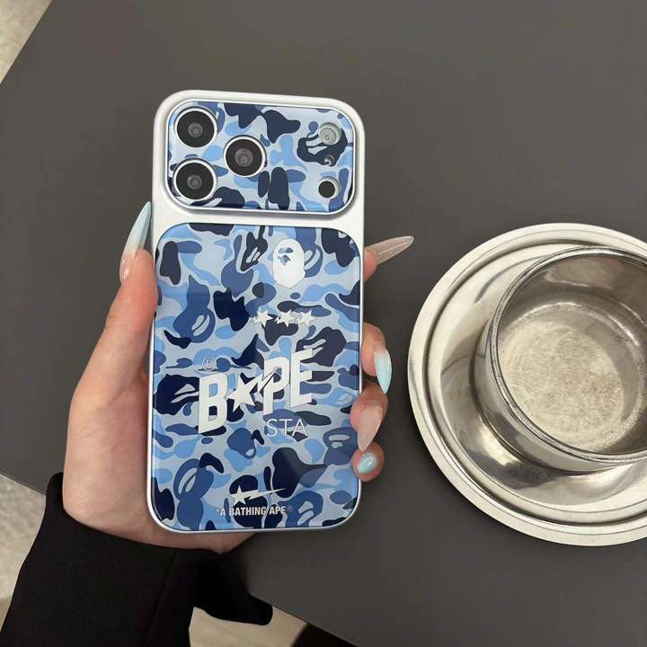 BAPE 迷彩柄 iphone17proケース