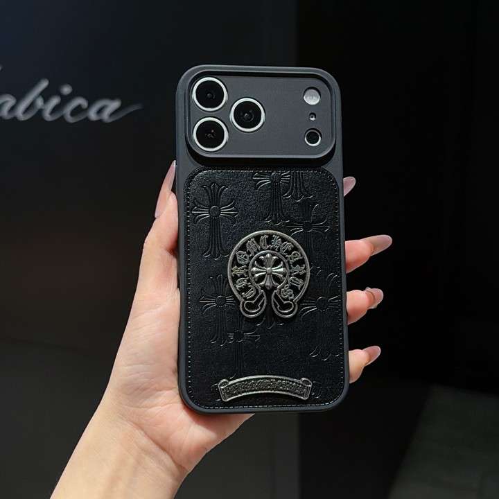 クロームハーツ iphone17ケースおしゃれメンズ