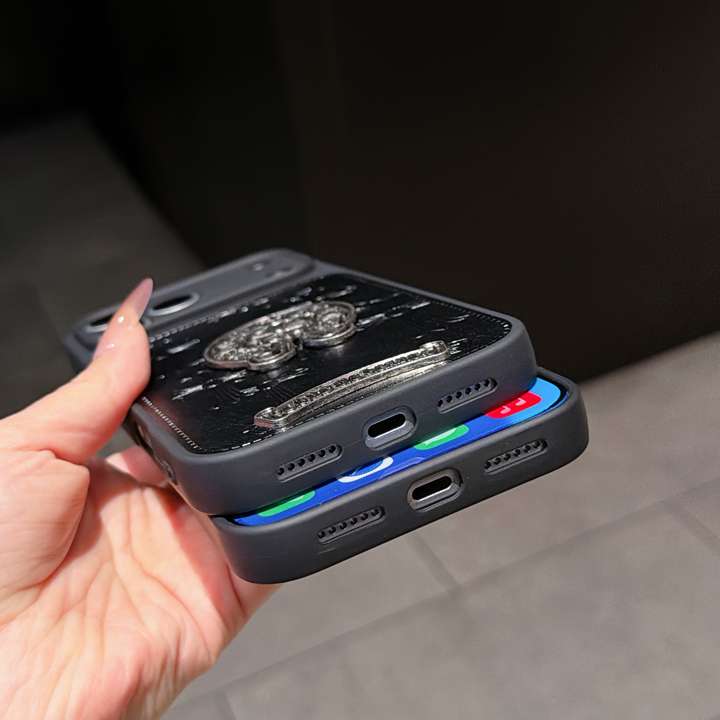 クロームハーツ iphone17 TPU+レザー携帯ケース