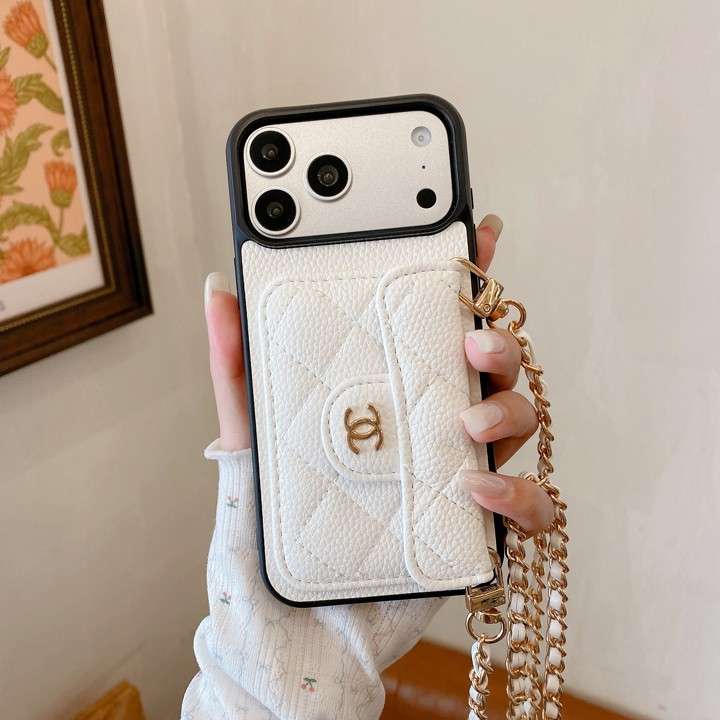 シャネルiphone17ケース フラップ カード 収納