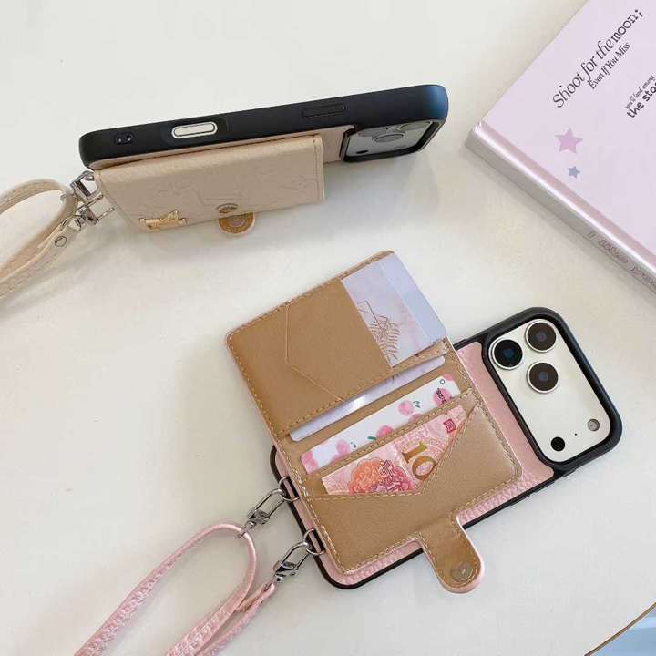 ルイヴィトン iphone17proカバー 折りたたみ 財布型