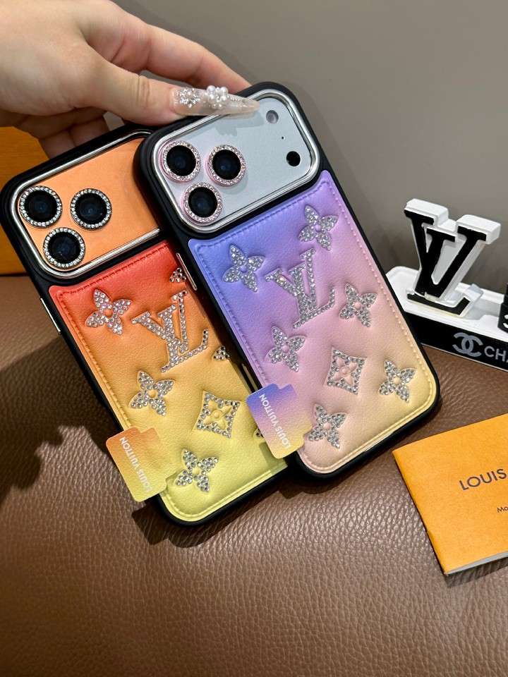 ルイヴィトンiphone17ケース グラデーションカラー