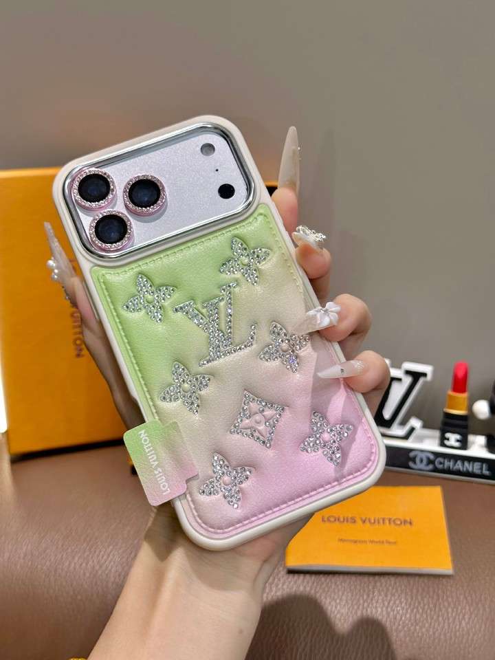 ヴィトン モノグラム レザー iphone17カバー