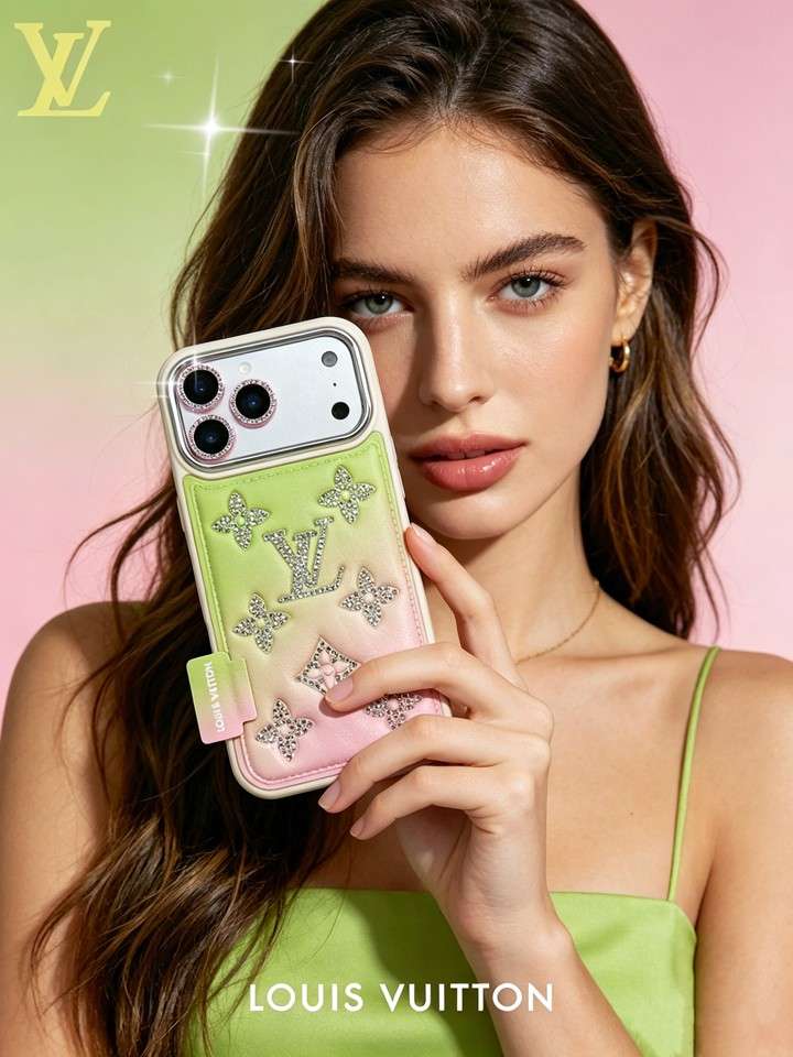 ヴィトン モノグラム レザー iphone17カバー