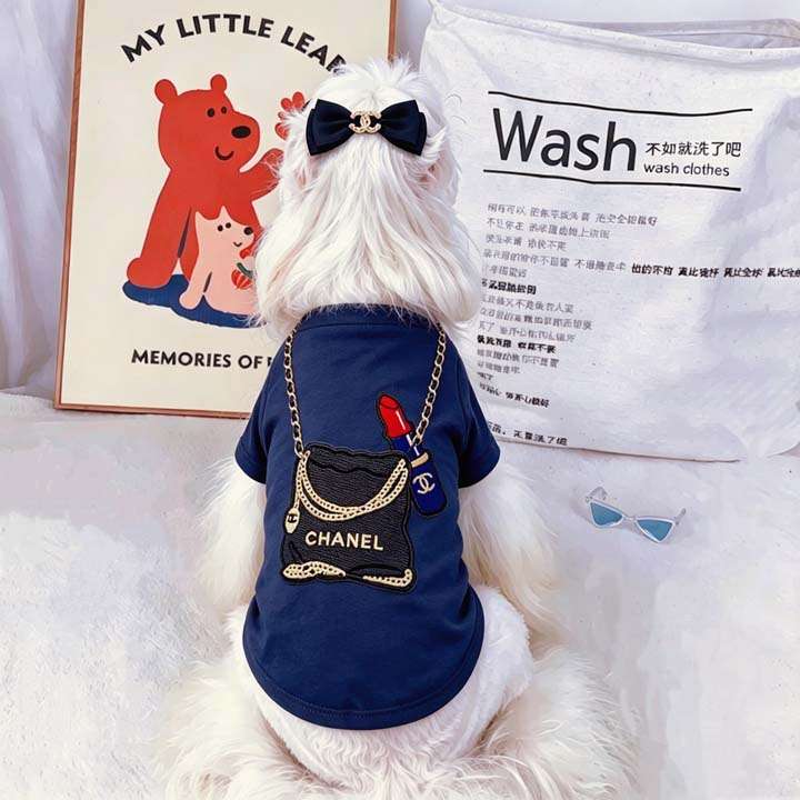 CHANEL ワンちゃん服 100%綿 薄い 通気性
