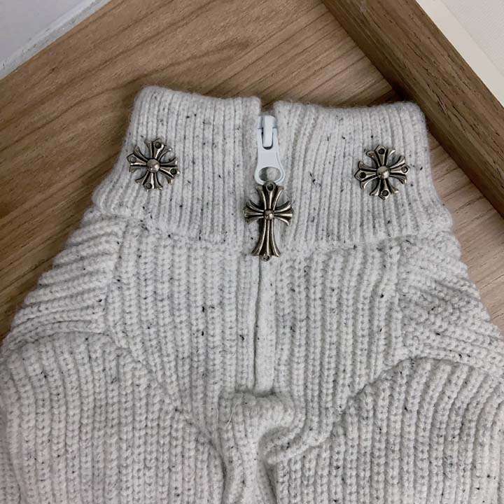 Chrome Hearts 猫と犬 ニットセーター
