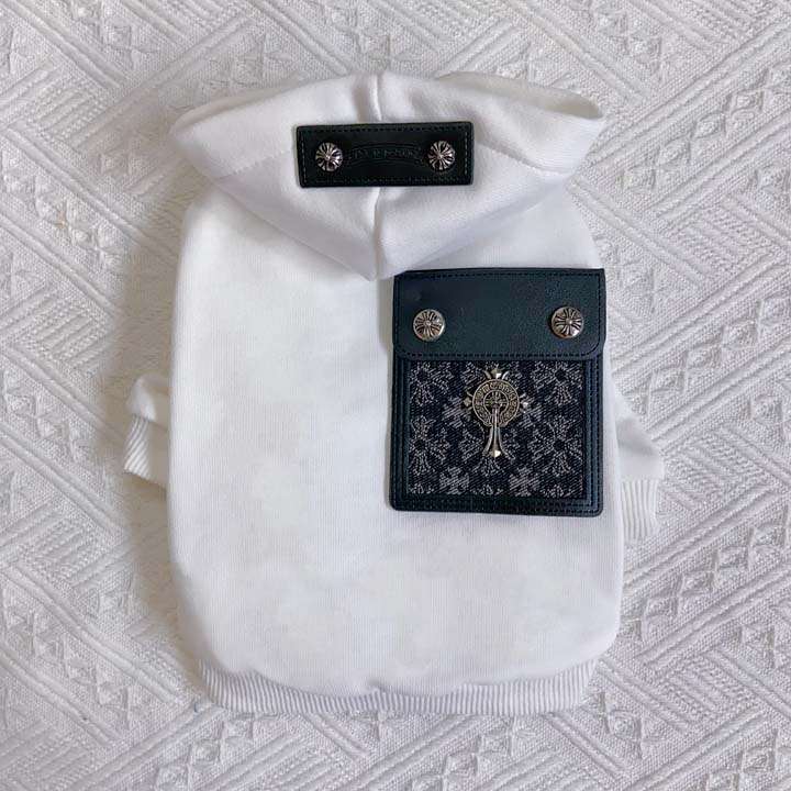 Chrome Hearts ポケット付き ペットパーカー
