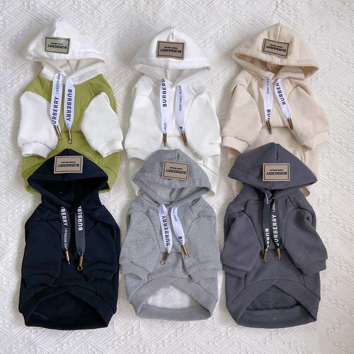 Burberry 中型犬 パーカー 袖あり