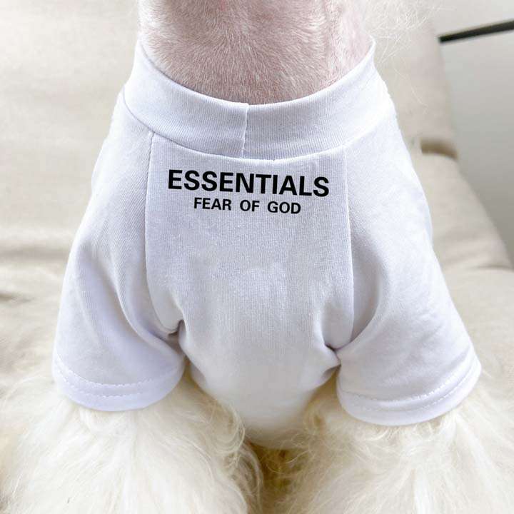 Essentials 猫と犬 半袖 T シャツ