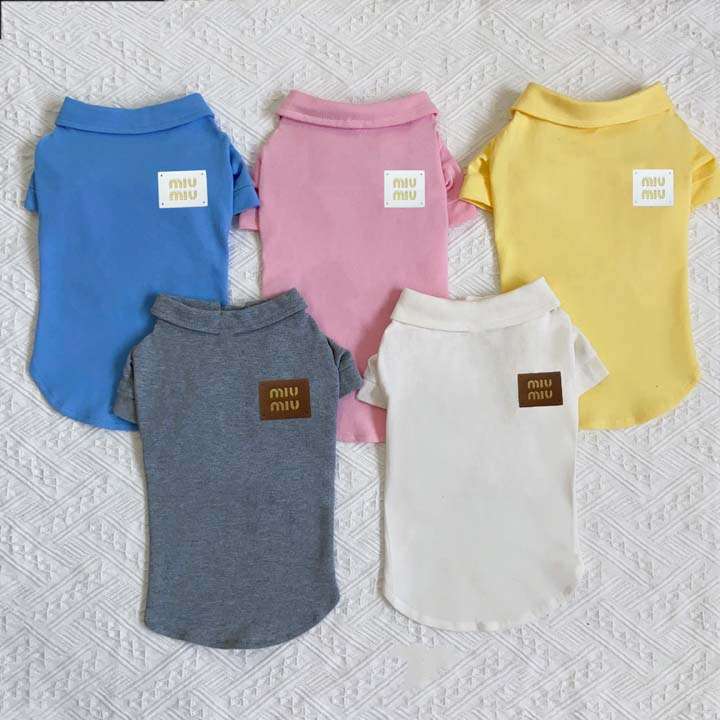 ミュウミュウ 犬 Tシャツ