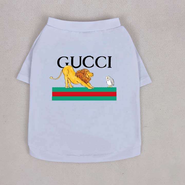 GUCCI 獅子プリント ペット服
