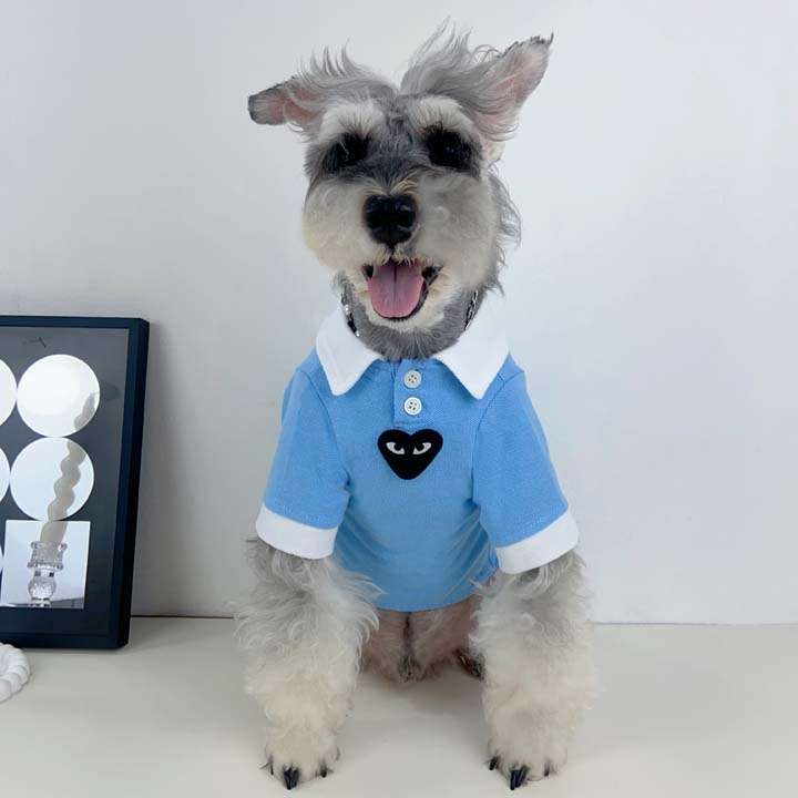 コムデギャルソン 刺繍ロゴ 犬用 半袖