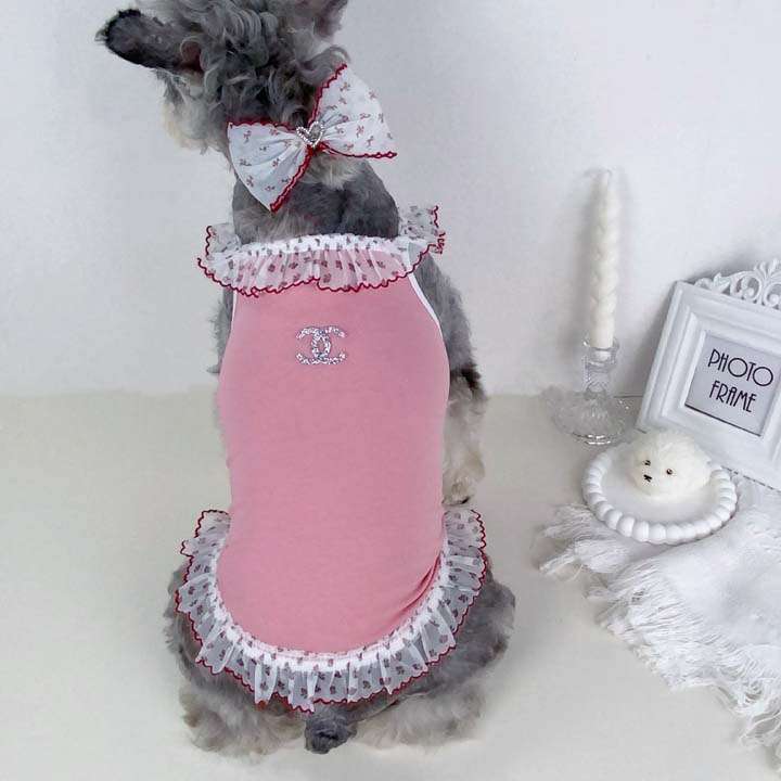シャネル 犬用ドレス