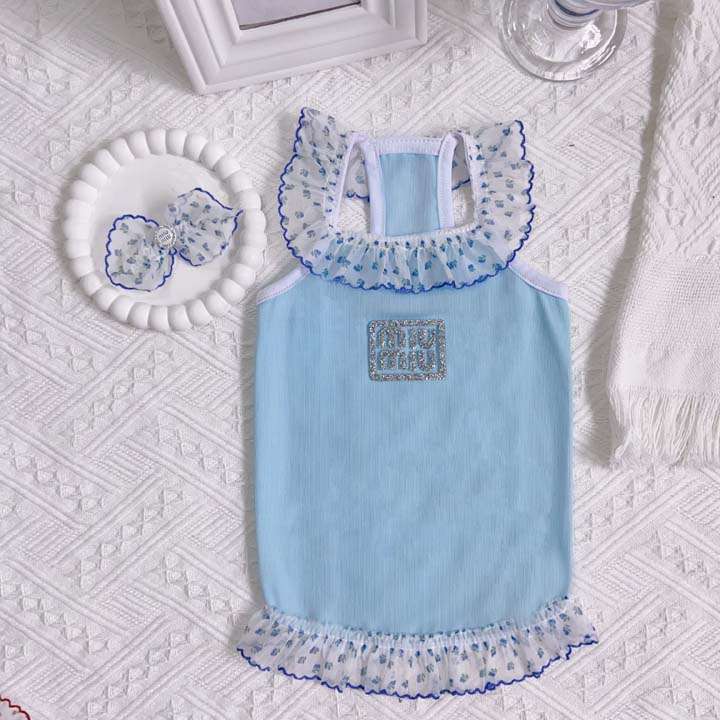 Miumiu 犬用 レースワンピース