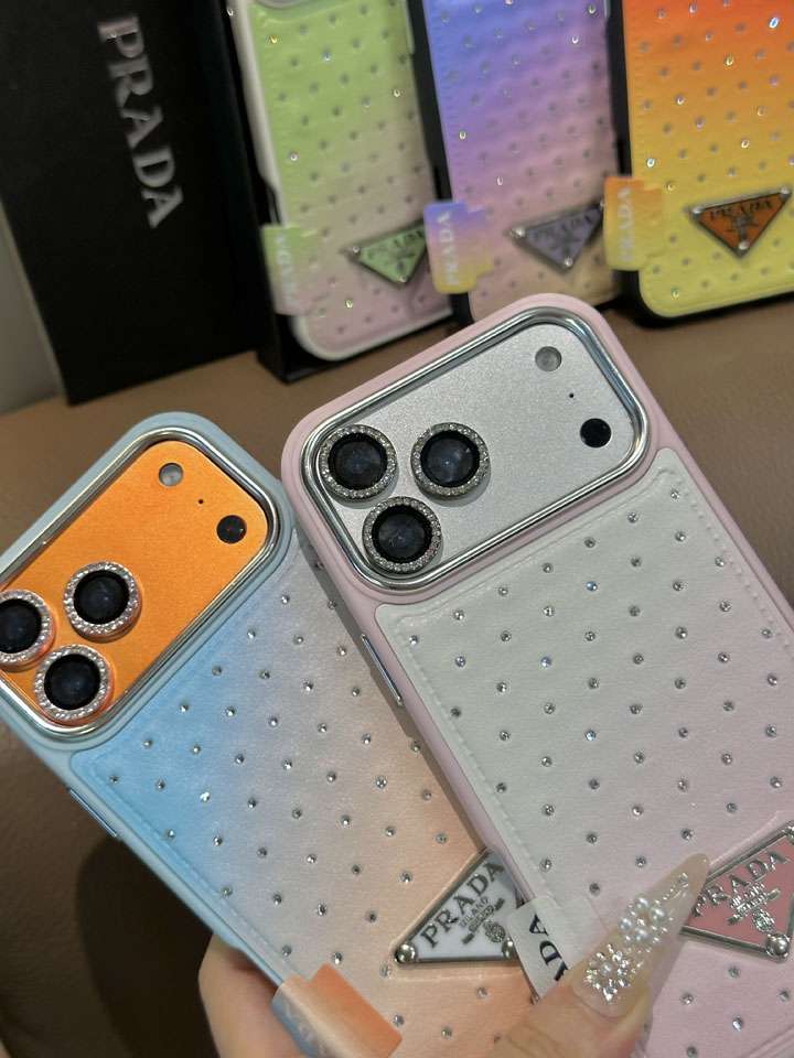 Prada iphone17ケース 女子 オシャレ