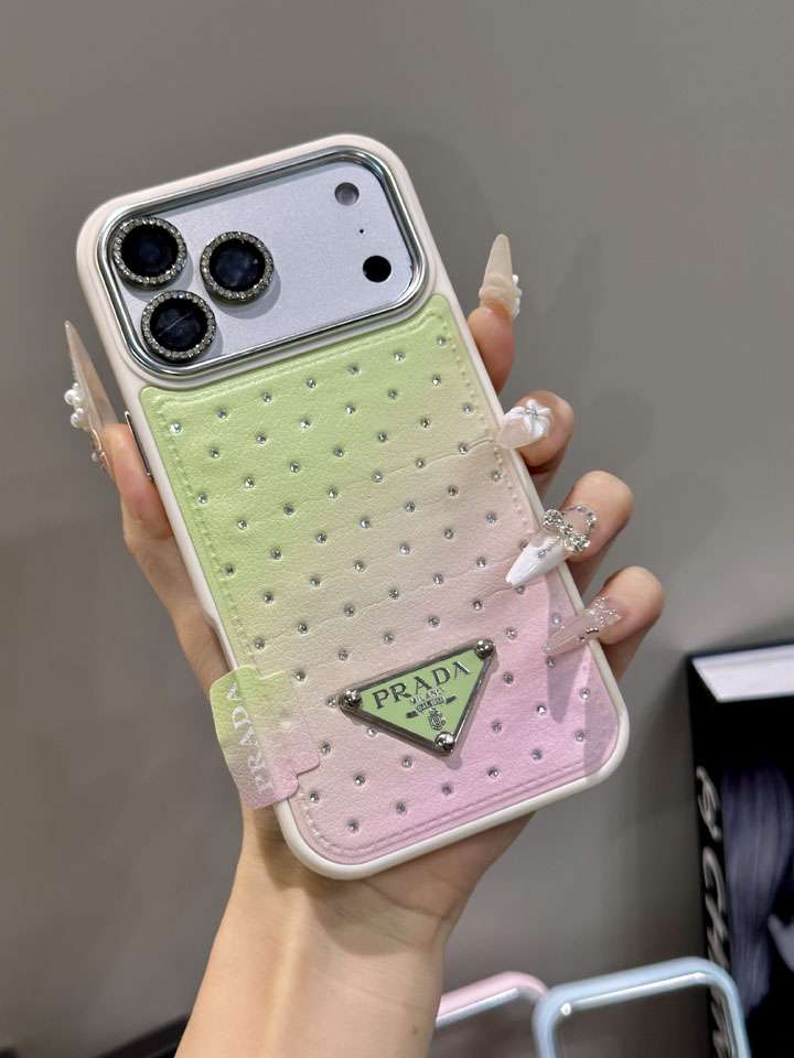 プラダ マカロン iphone17proケース
