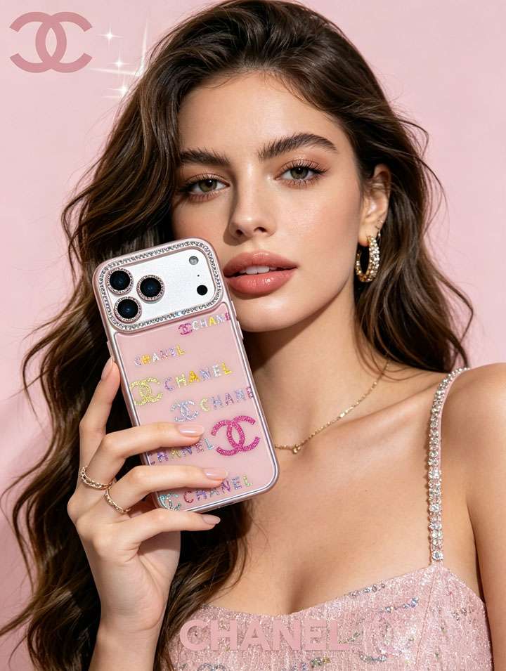 chanel iphone17promaxガラスケース
