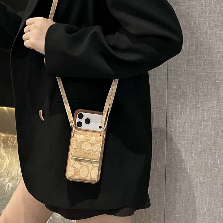 coach シグネチャー iphone18proケース