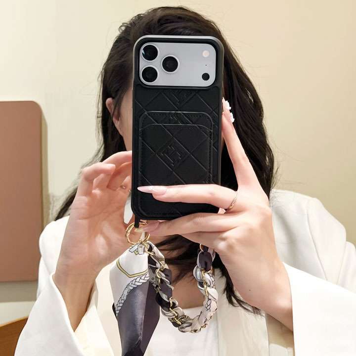 HERMES iphone17promaxケース 背面 カード収納