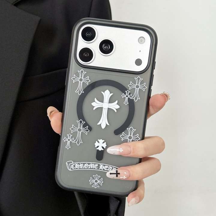 chrome hearts iphone18proケース ワイヤレス充電対応