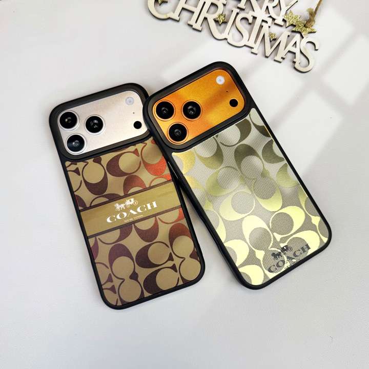 コーチ iphone17proケース マット感