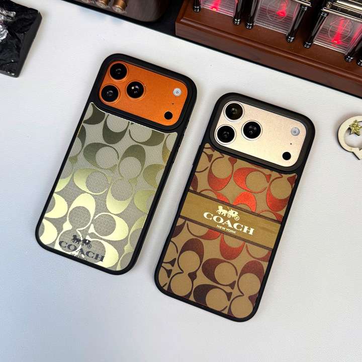 コーチ シグネチャー iphone17promaxケース