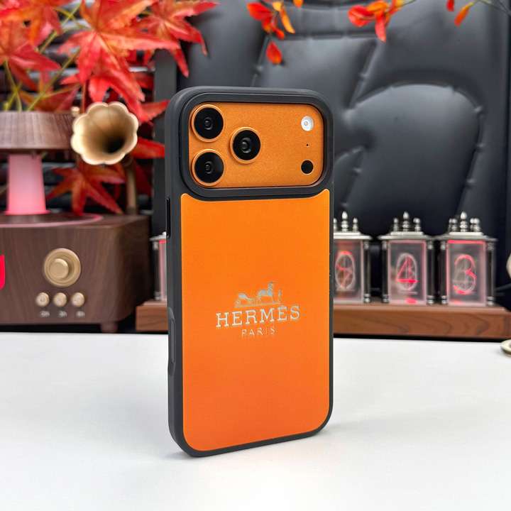 エルメス オレンジ iphone17proケース