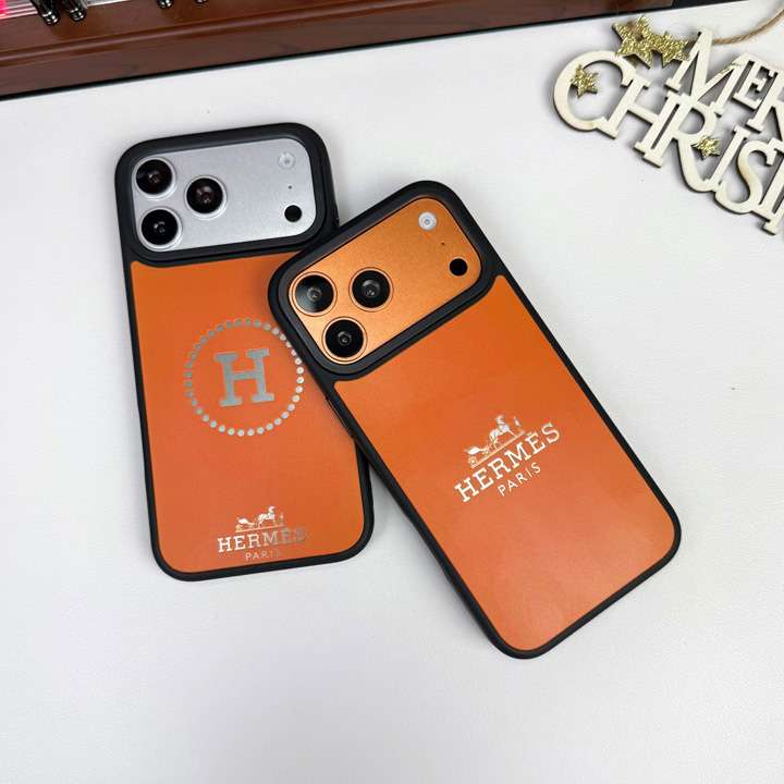 エルメス iphone17promaxケース つや消し